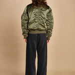 bomber unisex nylon raso 756111 MA1 SAGE GREEN alpha 