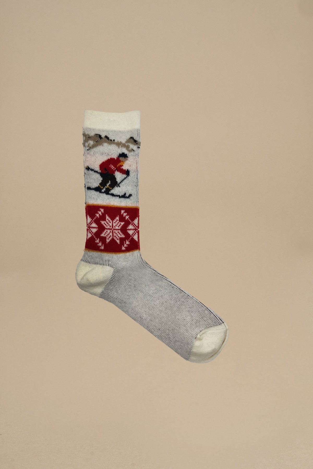 calze con sciatore 15621100 SKI OFF WHITE anonymous 