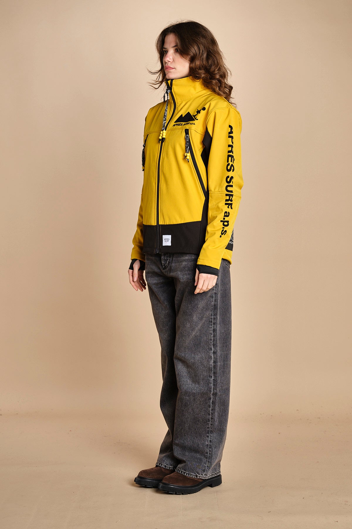 giacca tecnica FERNANDEZ YELLOW ASPEN apres surf 