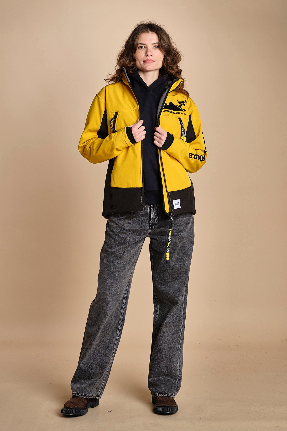 giacca tecnica FERNANDEZ YELLOW ASPEN apres surf 