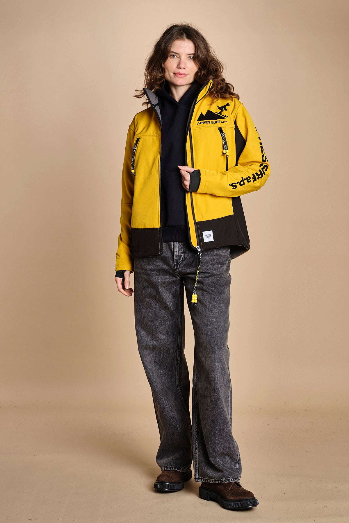 giacca tecnica FERNANDEZ YELLOW ASPEN apres surf 