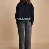 felpa con cappuccio ICE ICE NAVY ZERMATT apres surf 