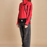 giacca sportiva INGEMAR ROSSO apres surf 