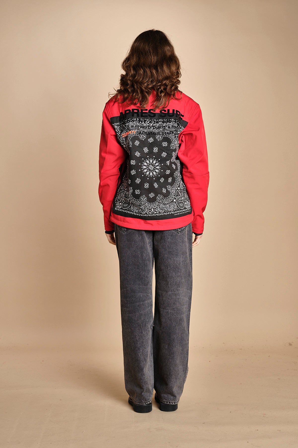 giacca sportiva INGEMAR ROSSO apres surf 