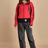giacca sportiva INGEMAR ROSSO apres surf 