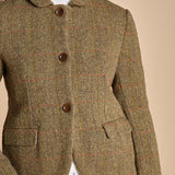 giacca in shetland con colletto rotondo 0959 18320 aspesi 
