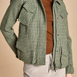 field jacket quadretti 1243 40373 aspesi 