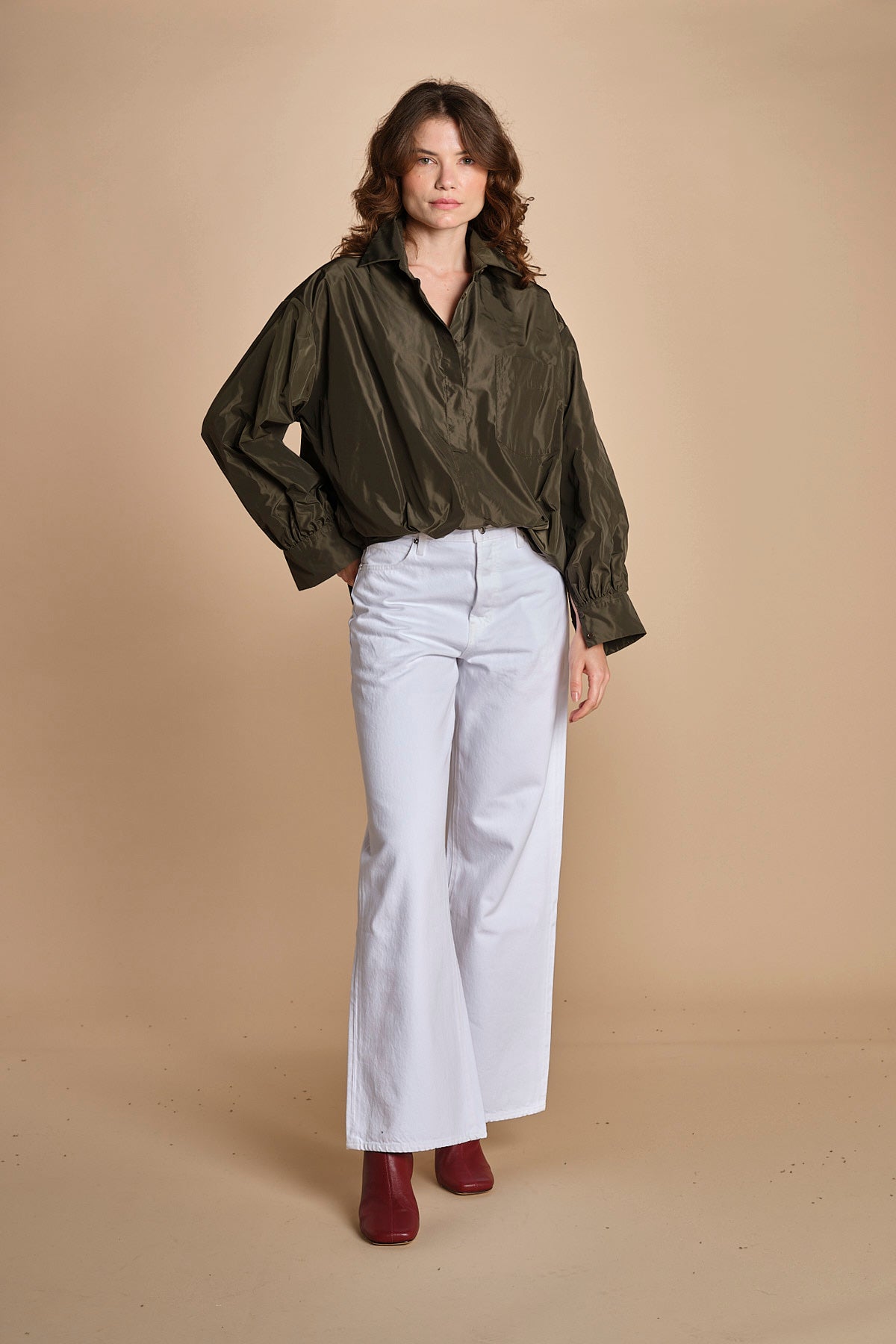 camicia in taffetas 5N25 01237 aspesi 