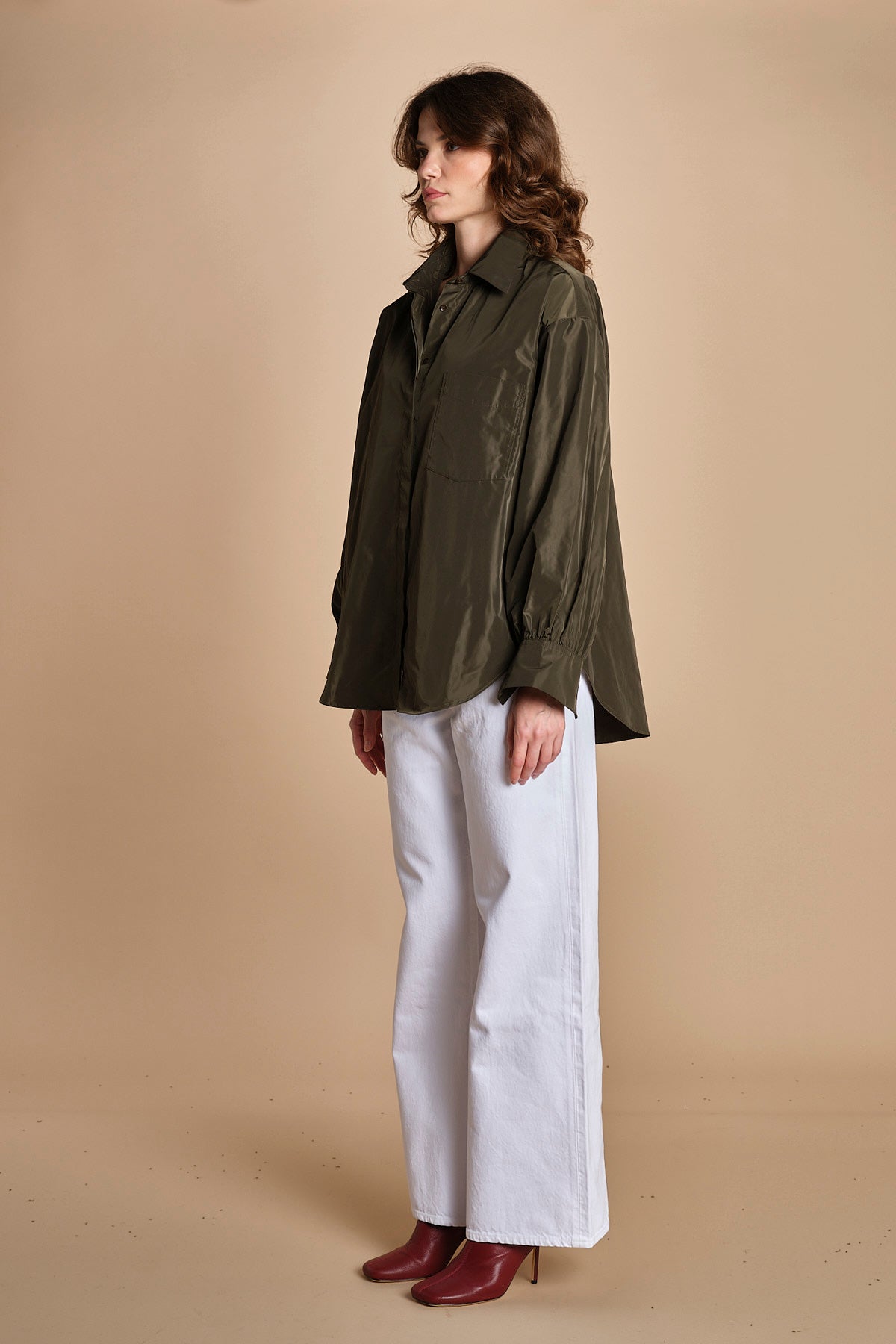 camicia in taffetas 5N25 01237 aspesi 