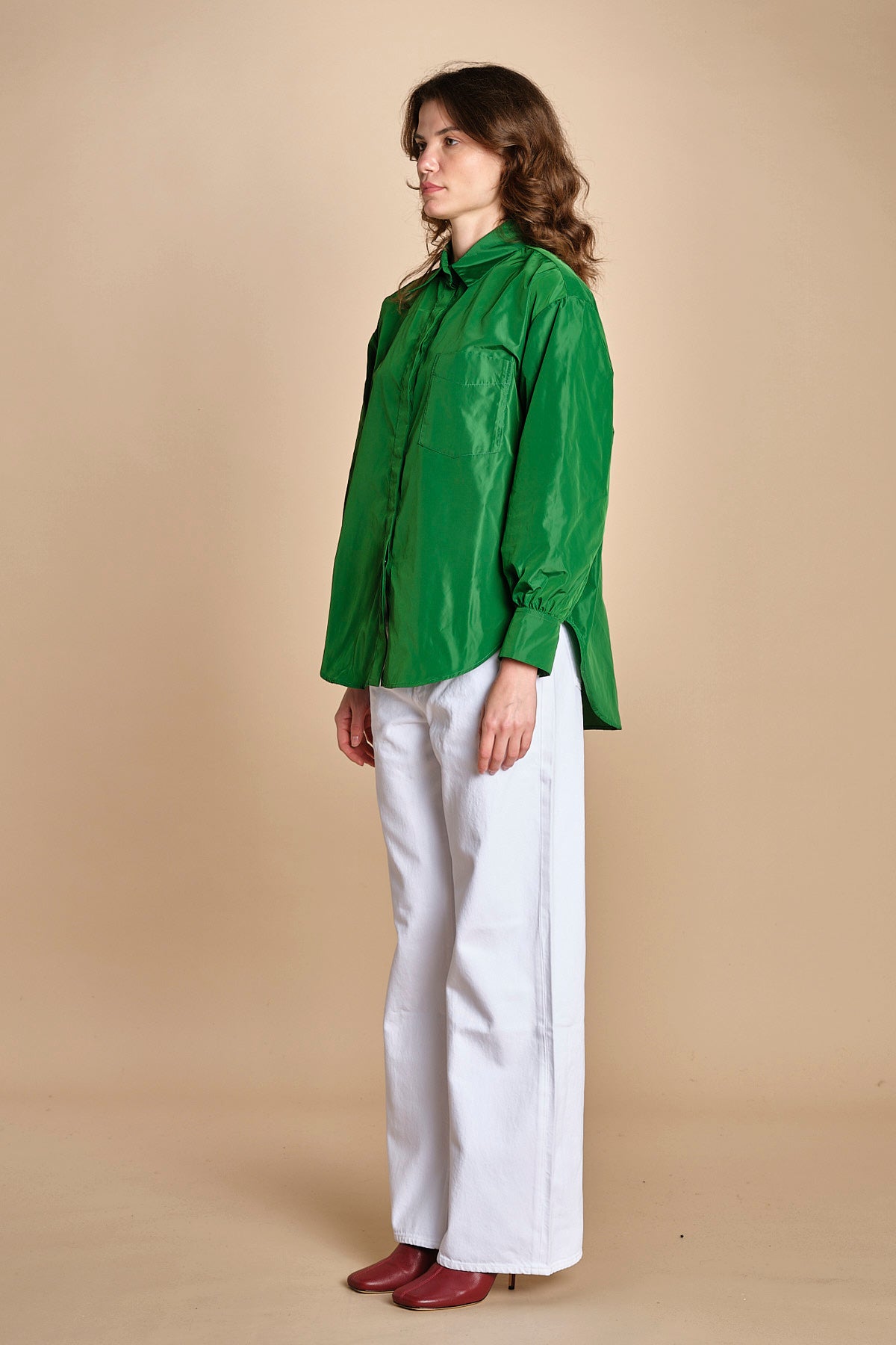 camicia in taffetas 5N25 01373 aspesi 