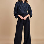 camicia in taffetas 5N25 BLU aspesi 