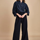 camicia in taffetas 5N25 BLU aspesi 