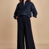 camicia in taffetas 5N25 BLU aspesi 