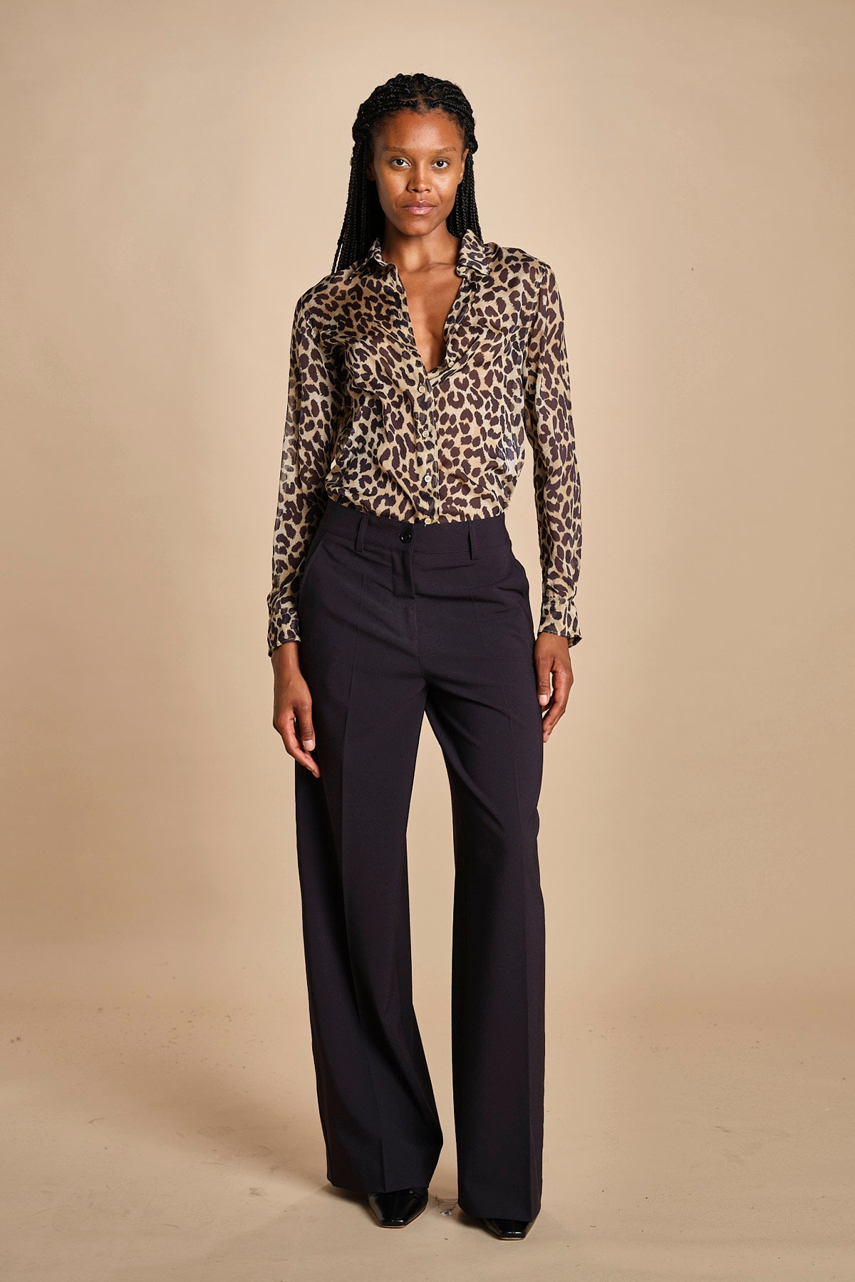 pantaloni pences tela lana MOD.0188 BLU aspesi 