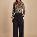 pantaloni pences tela lana MOD.0188 BLU aspesi 