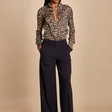 pantaloni pences tela lana MOD.0188 BLU aspesi 