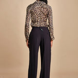 pantaloni pences tela lana MOD.0188 BLU aspesi 