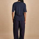 t-shirt con scritta Z800 01098 aspesi 