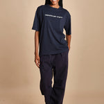 t-shirt con scritta Z800 01098 aspesi 