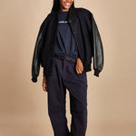 t-shirt con scritta Z800 01098 aspesi 