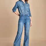 tuta denim BLOOM BLUEJEANS ba&sh 