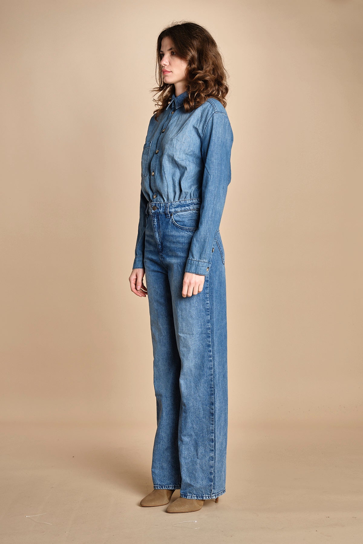 tuta denim BLOOM BLUEJEANS ba&sh 