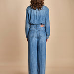 tuta denim BLOOM BLUEJEANS ba&sh 