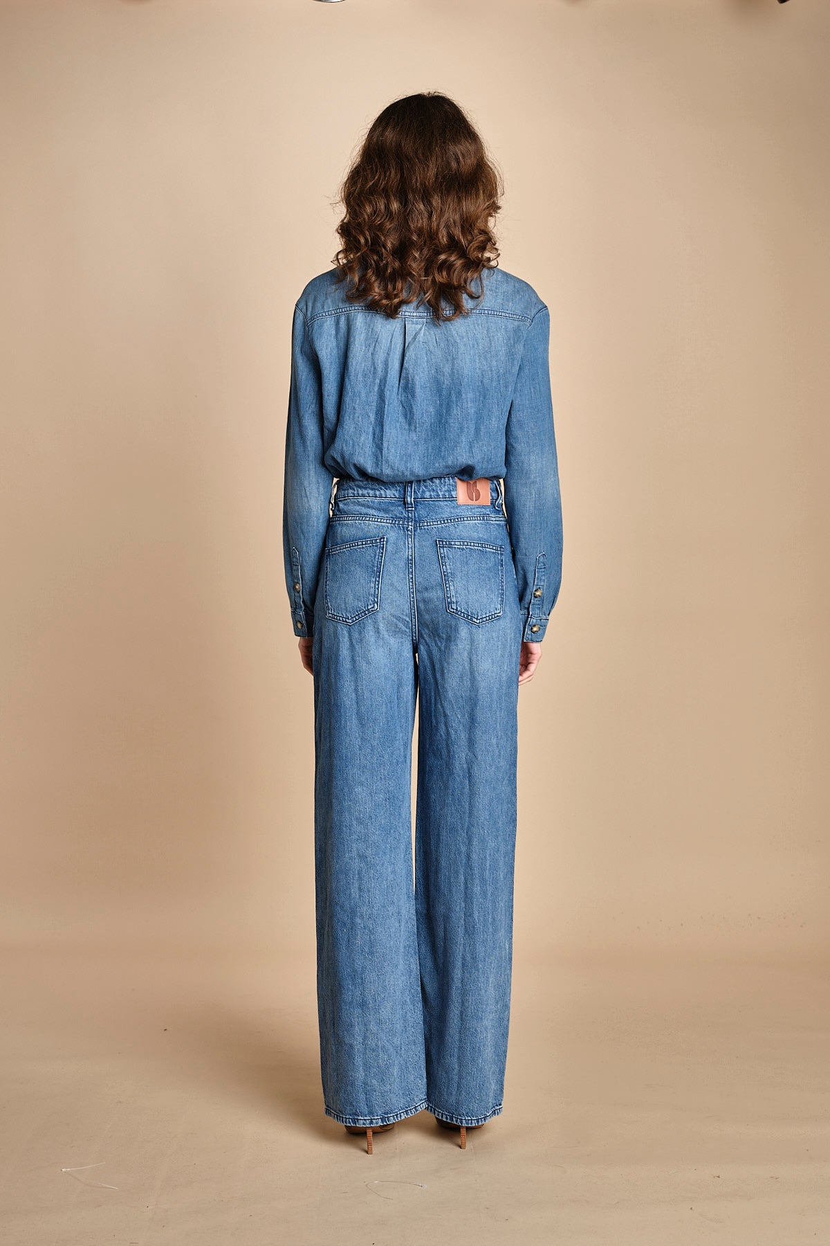 tuta denim BLOOM BLUEJEANS ba&sh 
