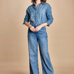 tuta denim BLOOM BLUEJEANS ba&sh 