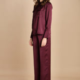 camicia in raso CANOLI PRUNE ba&sh 
