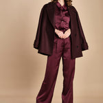 camicia in raso CANOLI PRUNE ba&sh 