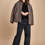 maglia girocollo con zip CESNIK NERO ba&sh 