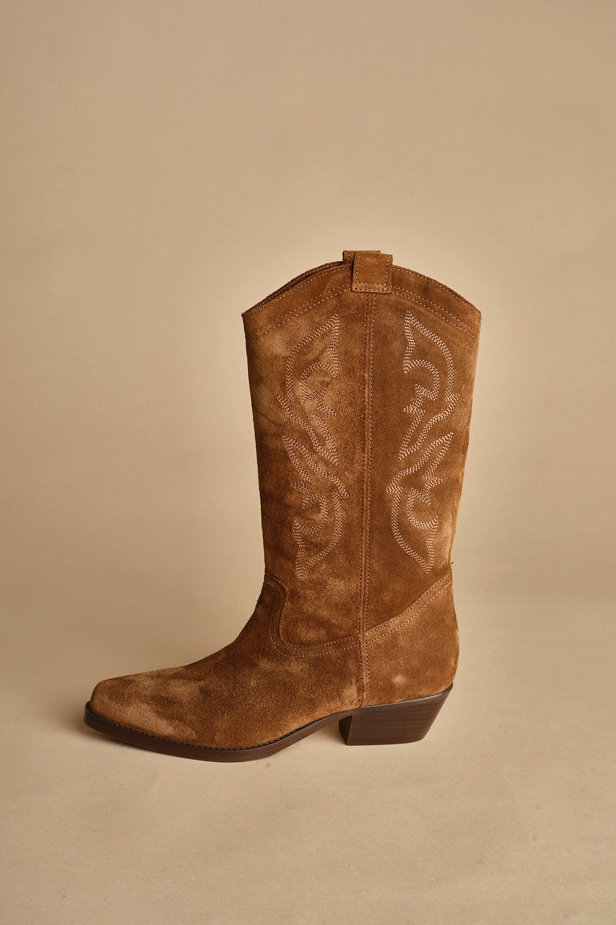Texano CLAURYS camoscio alto. CLAURYS MARRON ba&sh 