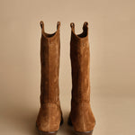 Texano CLAURYS camoscio alto. CLAURYS MARRON ba&sh 