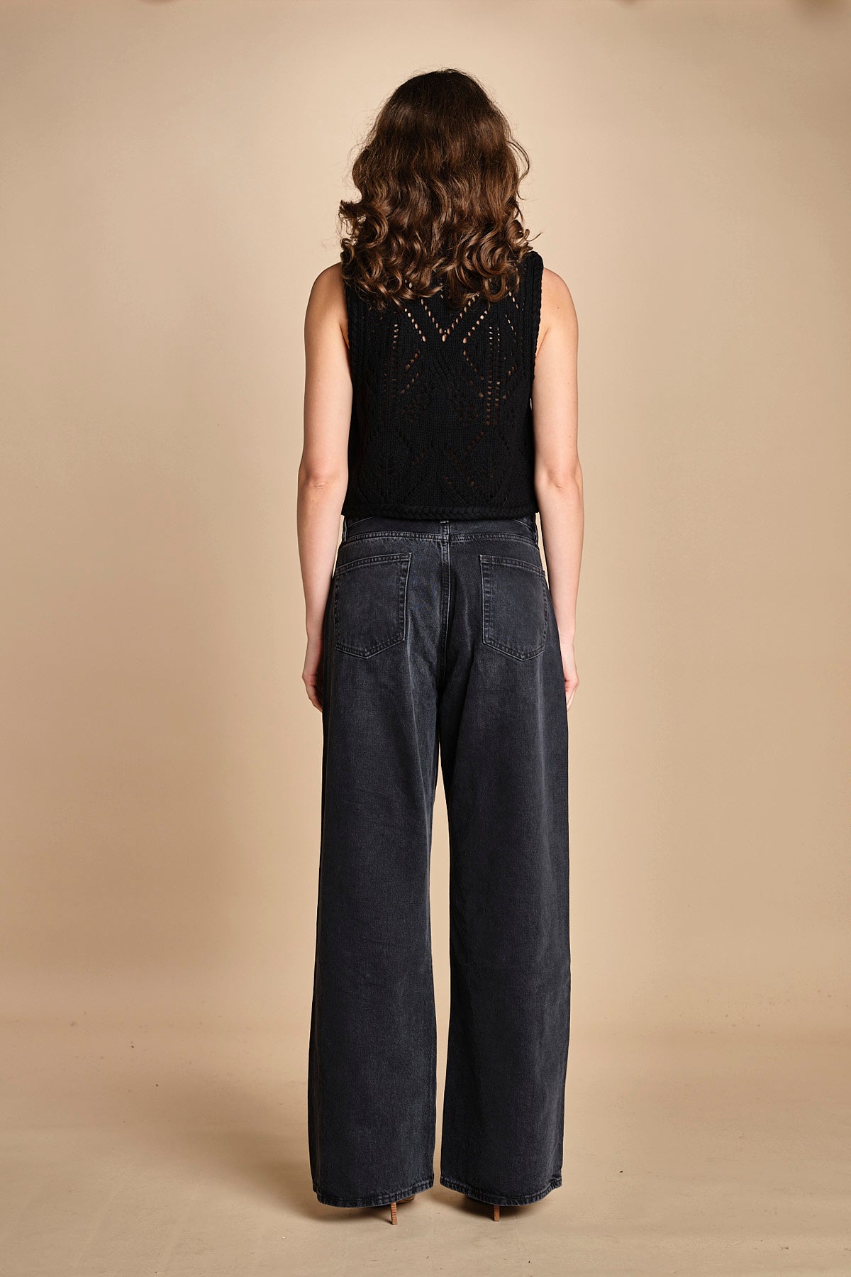 gilet in maglia GILES NOIR ba&sh 