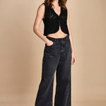 gilet in maglia GILES NOIR ba&sh 