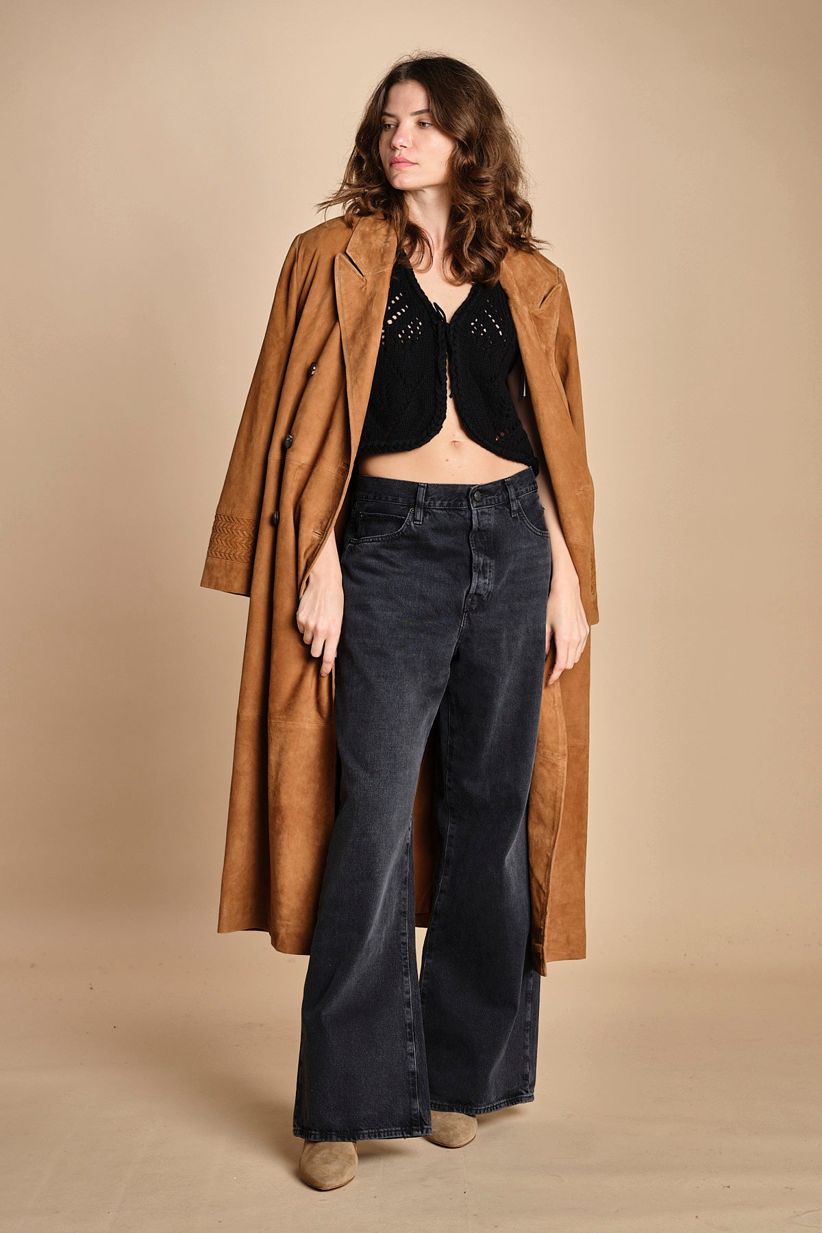 gilet in maglia GILES NOIR ba&sh 