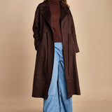 cappotto double con cintura KATE CHOCOLAT ba&sh 