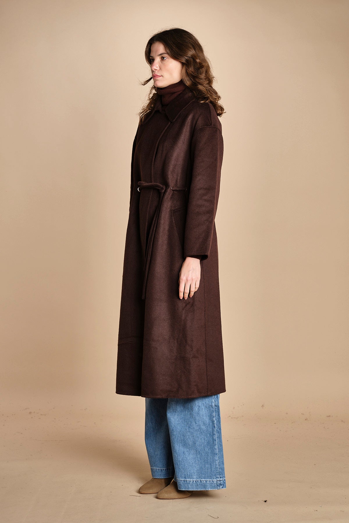 cappotto double con cintura KATE CHOCOLAT ba&sh 