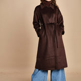 cappotto double con cintura KATE CHOCOLAT ba&sh 