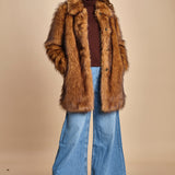 giaccone in ecovolpe LESTOR BEIGE ba&sh 