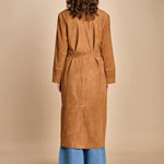 trench in camoscio MAINA CAMEL ba&sh 