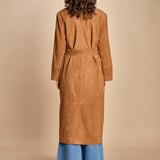trench in camoscio MAINA CAMEL ba&sh 
