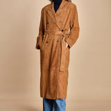 trench in camoscio MAINA CAMEL ba&sh 