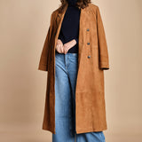 trench in camoscio MAINA CAMEL ba&sh 