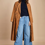 trench in camoscio MAINA CAMEL ba&sh 
