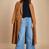 trench in camoscio MAINA CAMEL ba&sh 