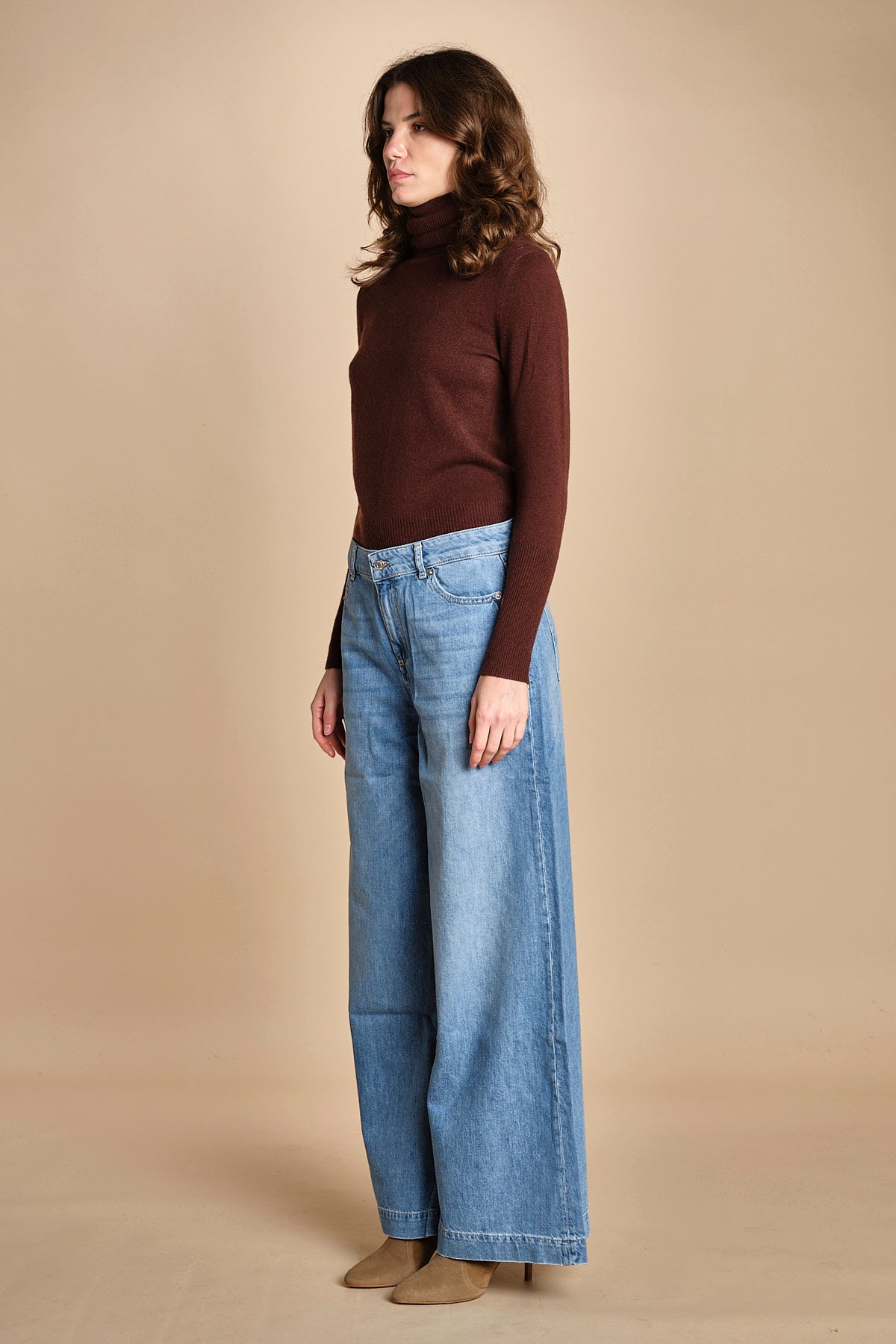 denim over MUSC LIGHT USED BLUE ba&sh 