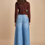denim over MUSC LIGHT USED BLUE ba&sh 
