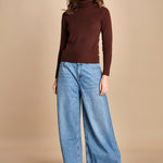 denim over MUSC LIGHT USED BLUE ba&sh 